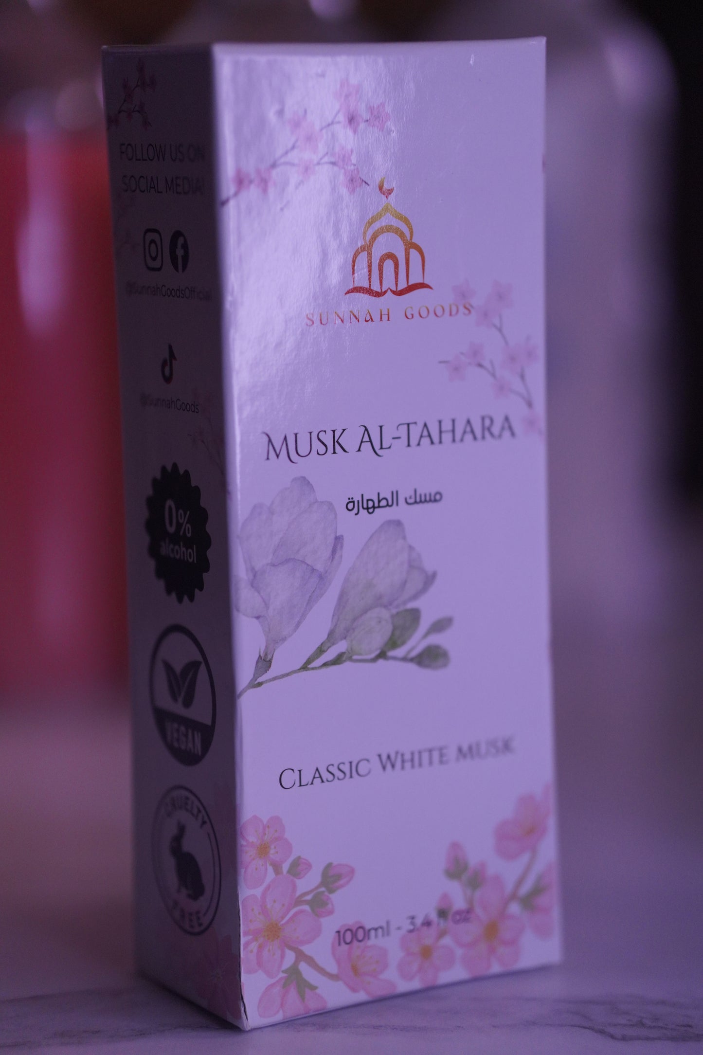 Musk Al Tahara by Sunnah Goods – Classic, Saffron & Pomegranate | 100ml & 1 Liter Sizes