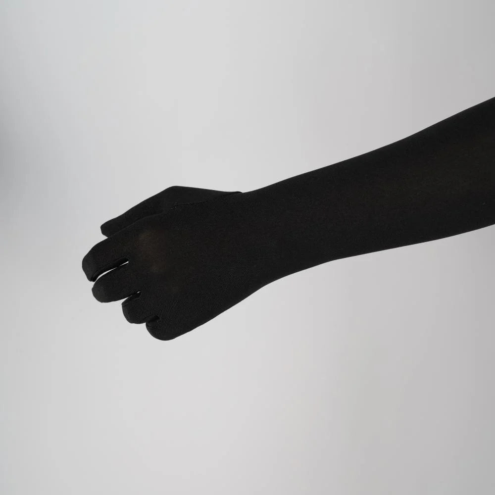 Women's Black Modest Gloves