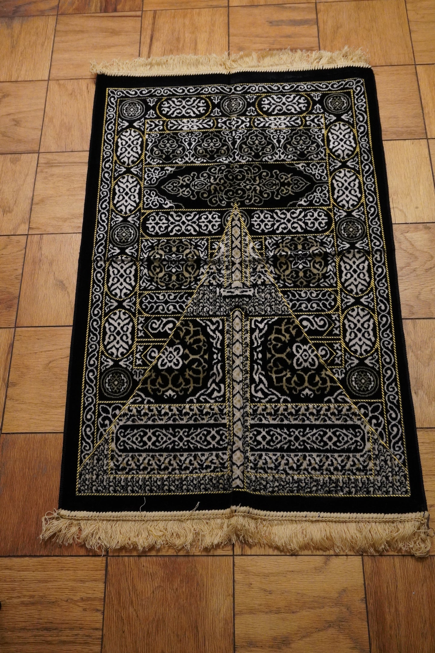 Lightweight Turkish Prayer Mat Kaaba 6