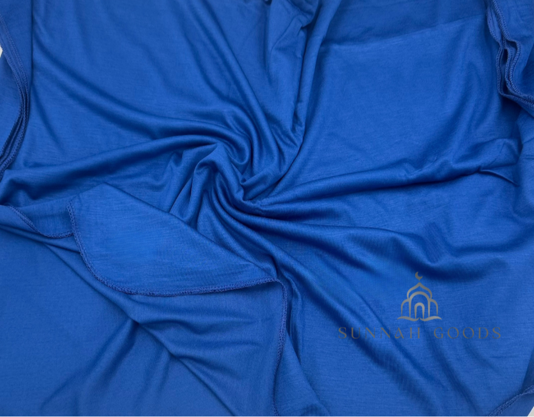 blue jersey hijab