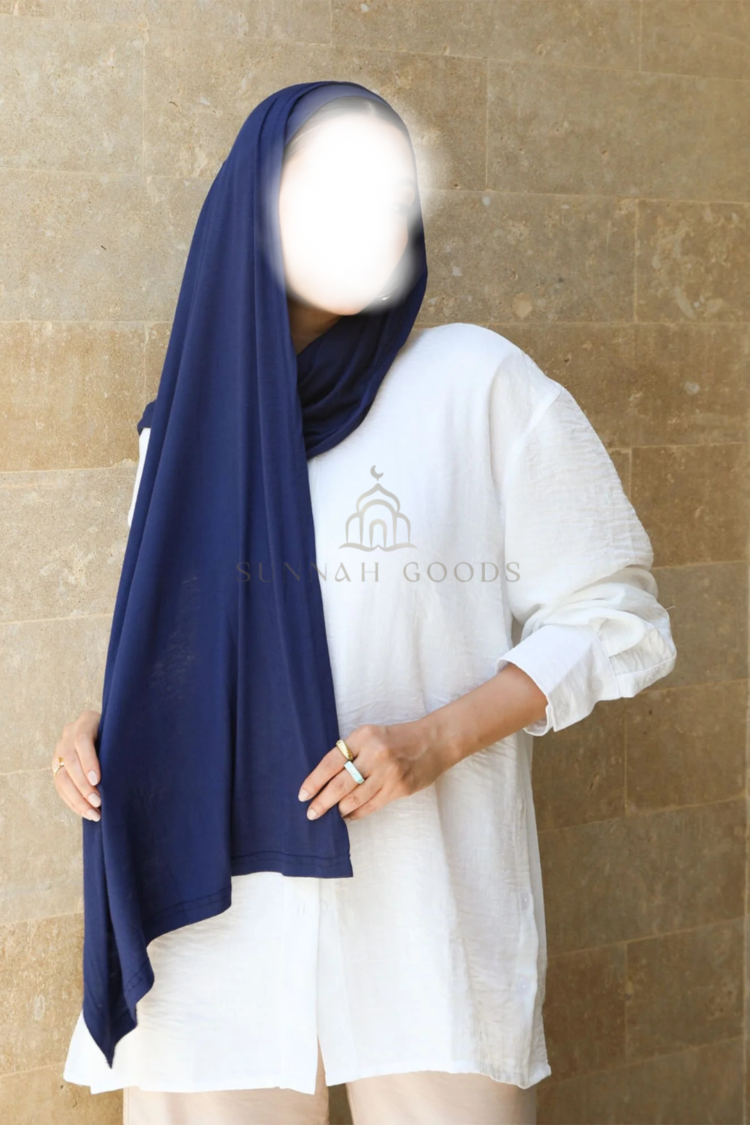 navy jersey hijab