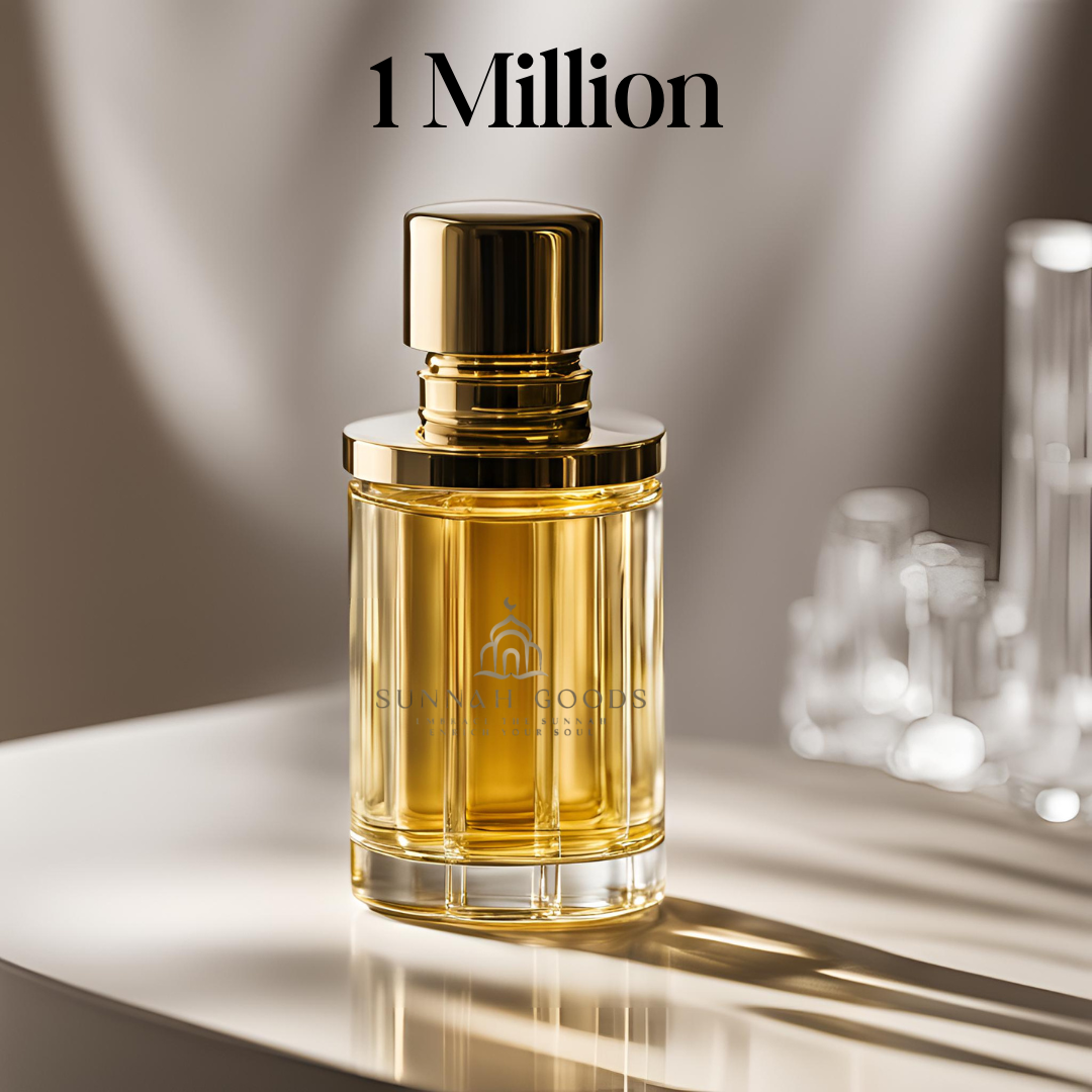 Sunnah Goods' impression of Paco Rabanne 1 Million, a bold and opulent fragrance oil.
