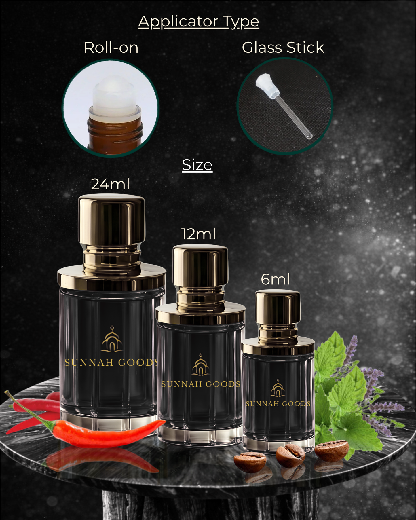 Sunnah Goods Impression of YSL - Black Opium