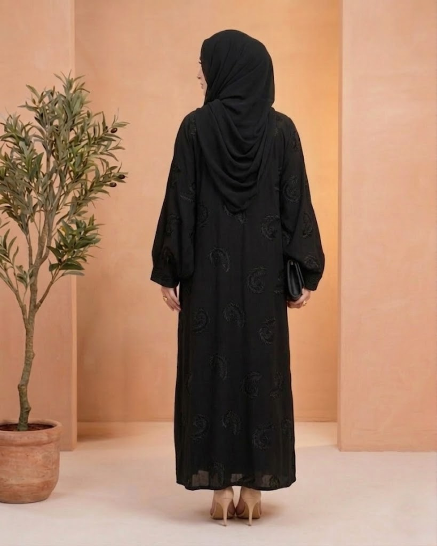 Black Abaya - Malhafa