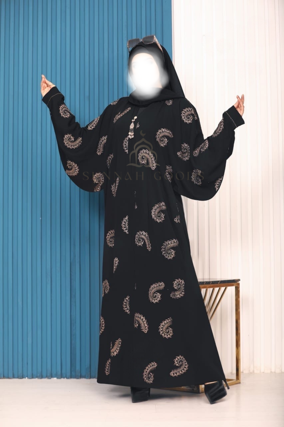 Black Abaya - Malhafa