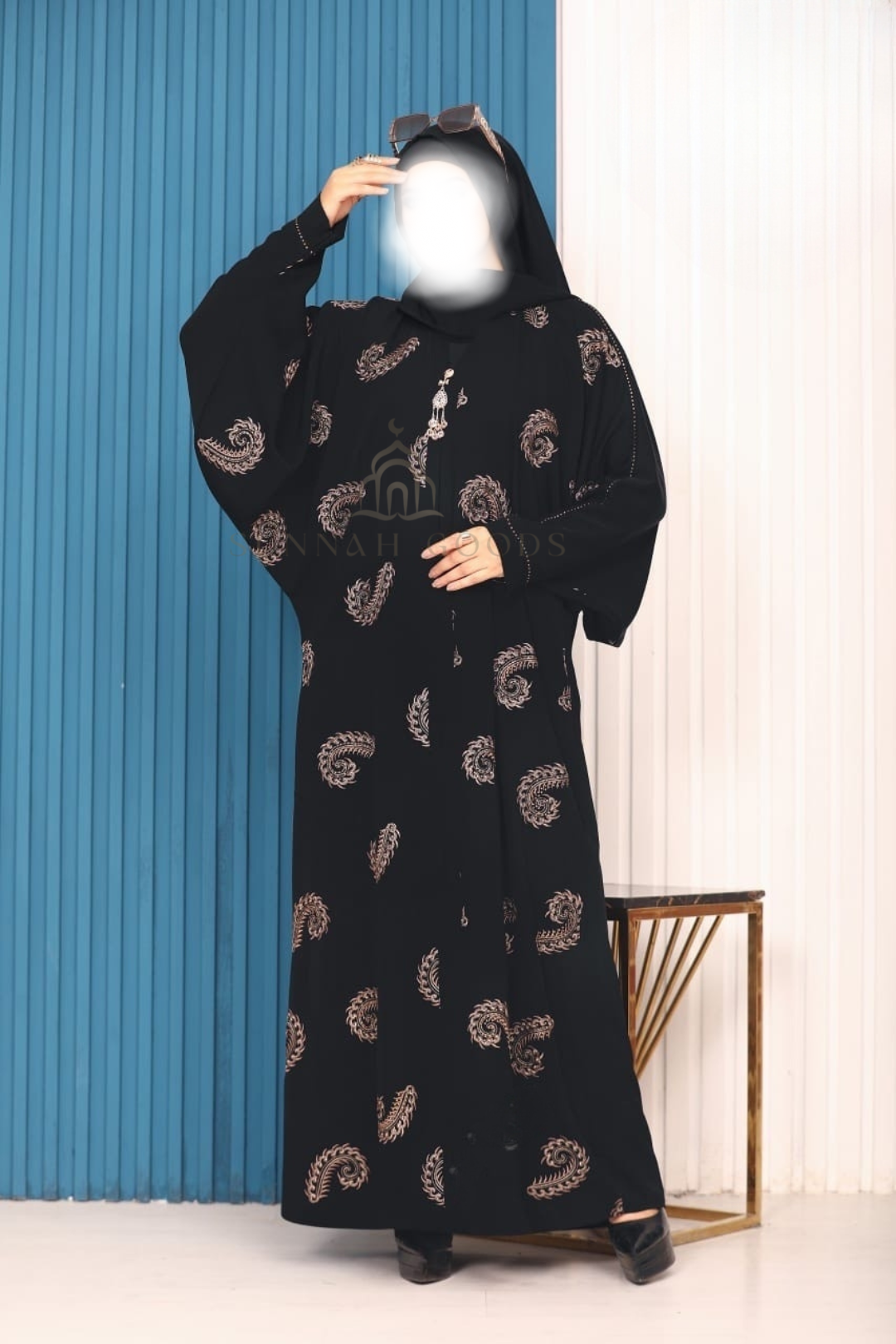 Black Abaya - Malhafa