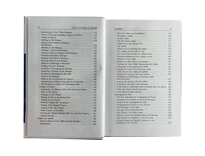 Prayer According to the Sunnah – table of contents