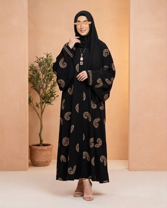 Black Abaya - Malhafa