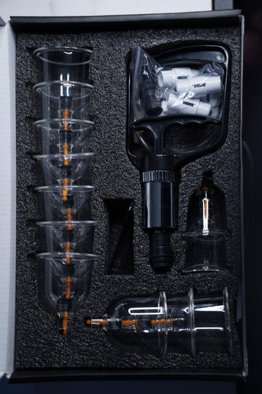 Hijama Sunnah Cupping Set (12 Cups) – Reusable Cupping Kit