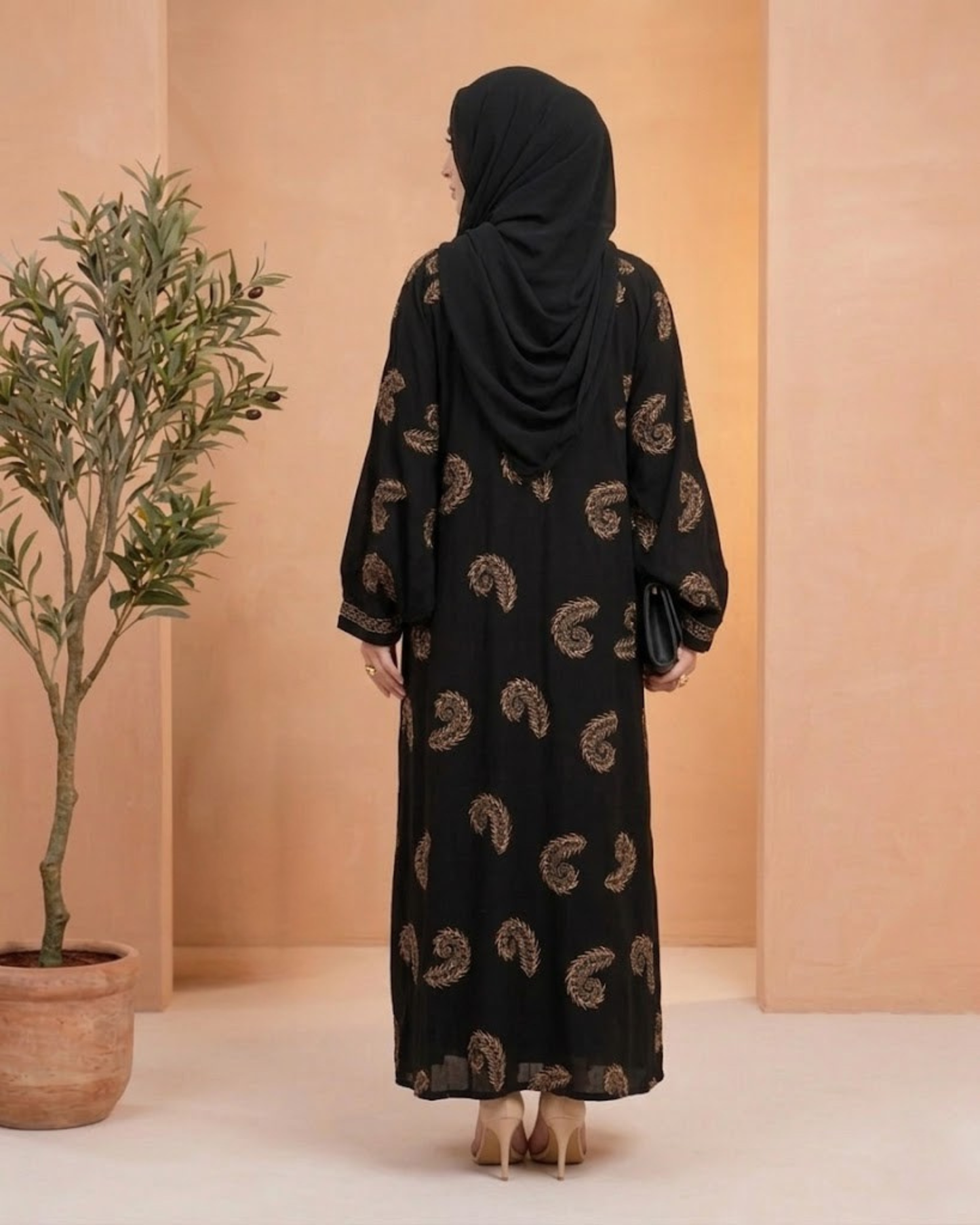 Black Abaya - Malhafa