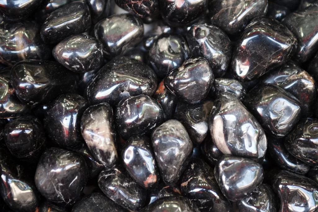 The Protector’s Misbaha: Natural Black Agate - 33 Beads, 10mm