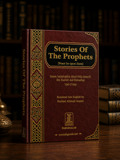 Stories of the Prophets hardcover book, front cover