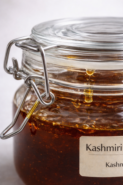 Raw Sidr Honey (Kashmiri) – Unpasteurized & Unfiltered, 500g Glass Jar