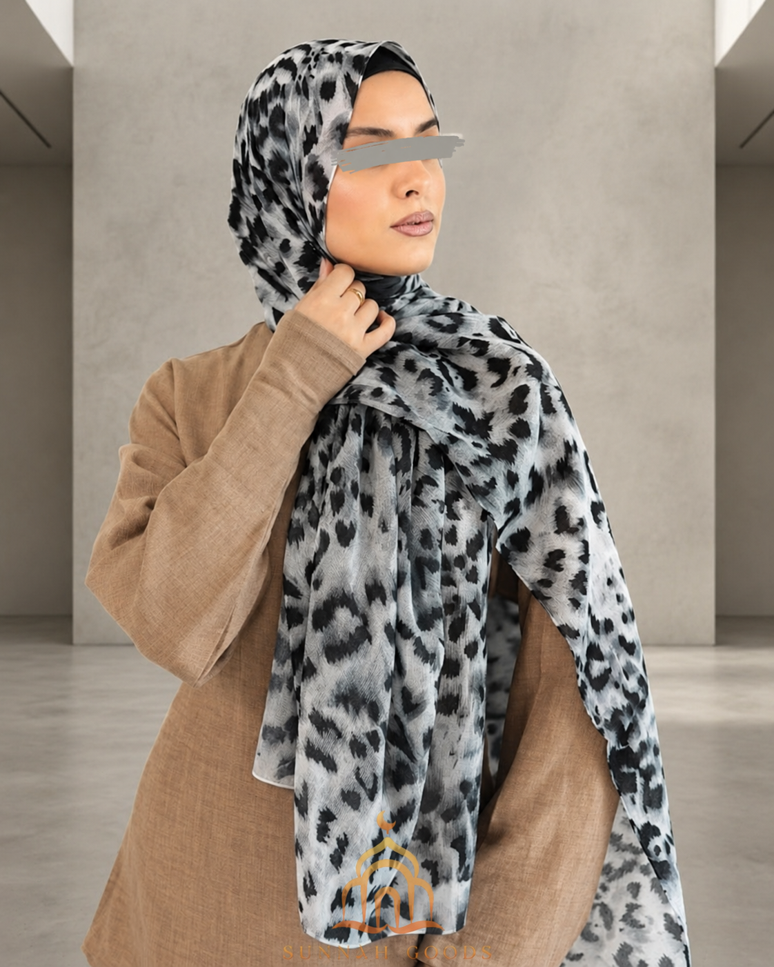 Animal Print Kuwaiti Cotton Hijab Collection – 200x75cm