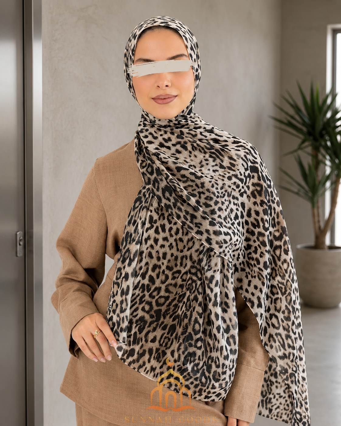 Animal Print Kuwaiti Cotton Hijab Collection – 200x75cm