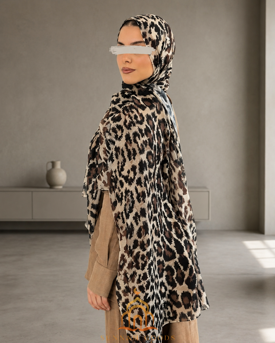 Animal Print Kuwaiti Cotton Hijab Collection – 200x75cm
