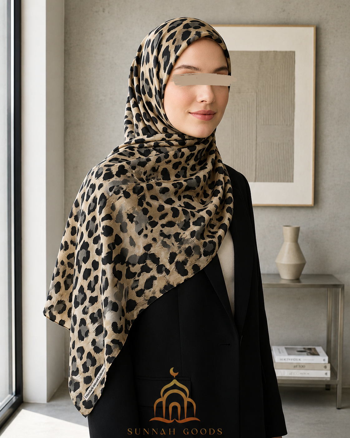 Animal Print Kuwaiti Cotton Hijab Collection – 200x75cm