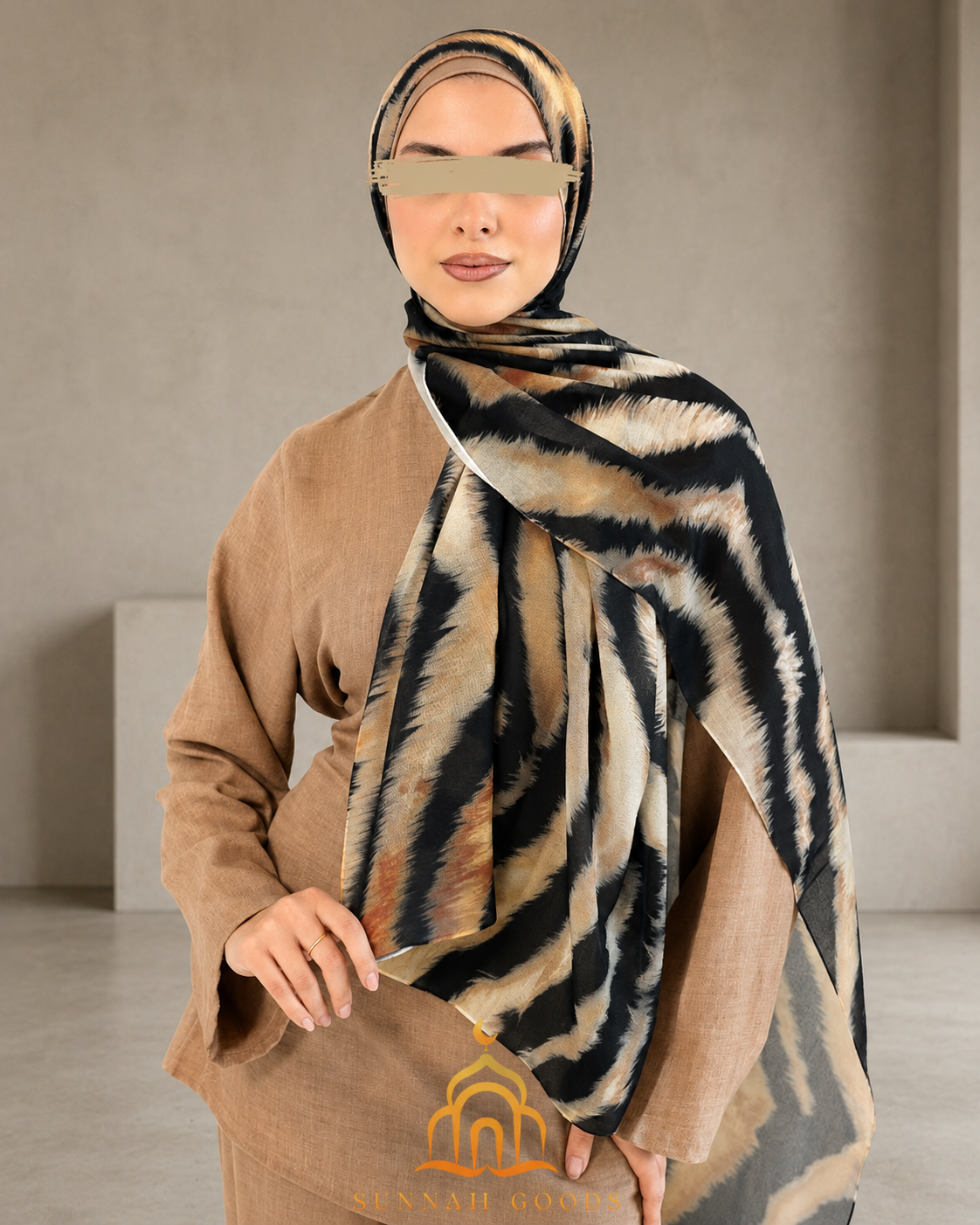 Animal Print Kuwaiti Cotton Hijab Collection – 200x75cm