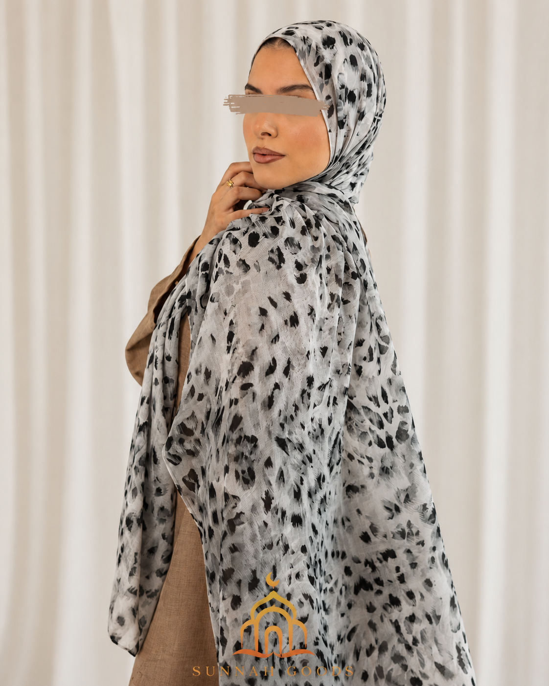 Animal Print Kuwaiti Cotton Hijab Collection – 200x75cm