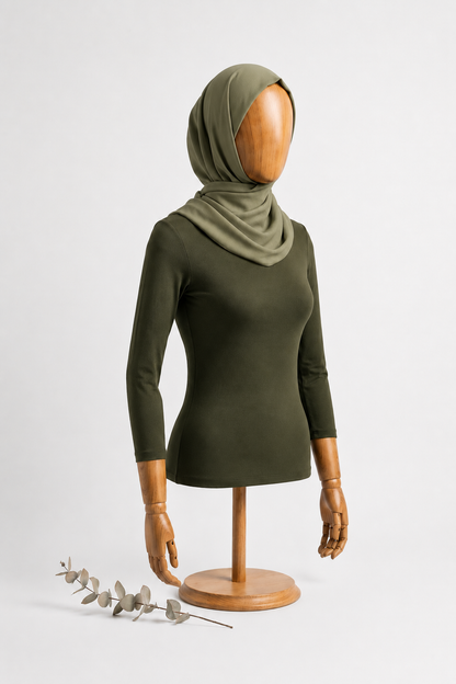 Modesty Compression Long Sleeve