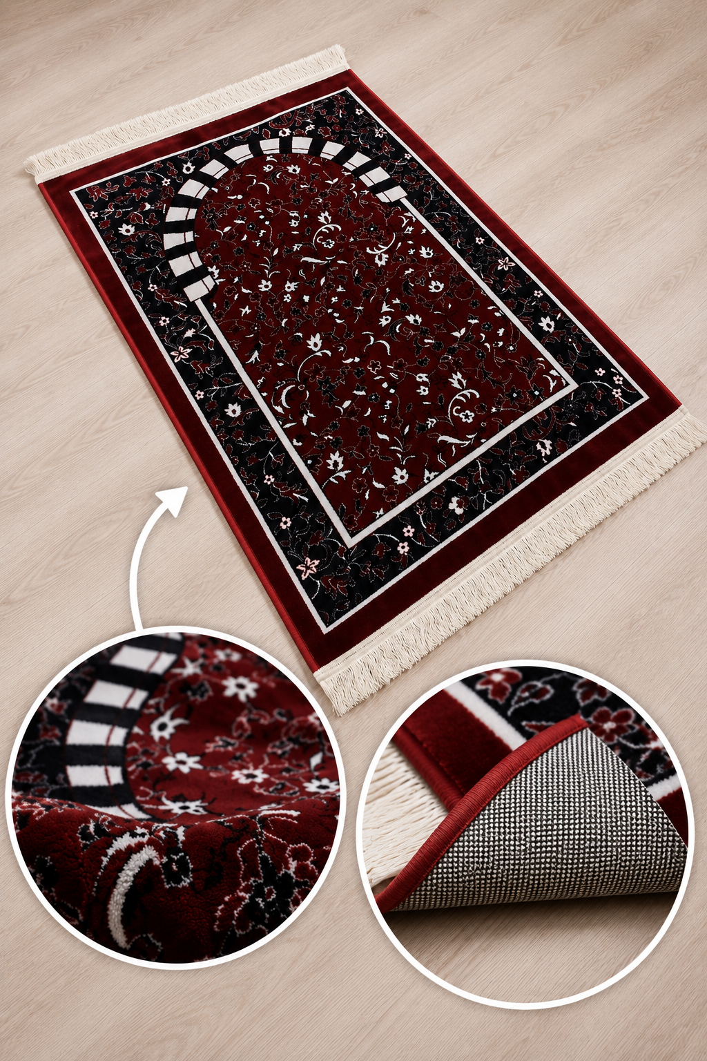 Premium Thick Turkish Prayer Mat