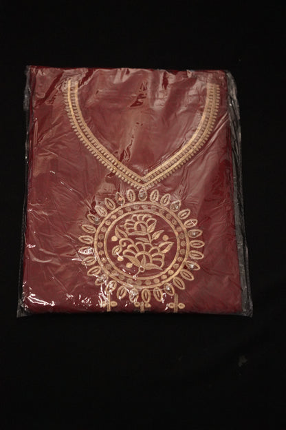 One Size Algerian Kaftan – Authentic Handmade Dress | Elegant Occasion Wear