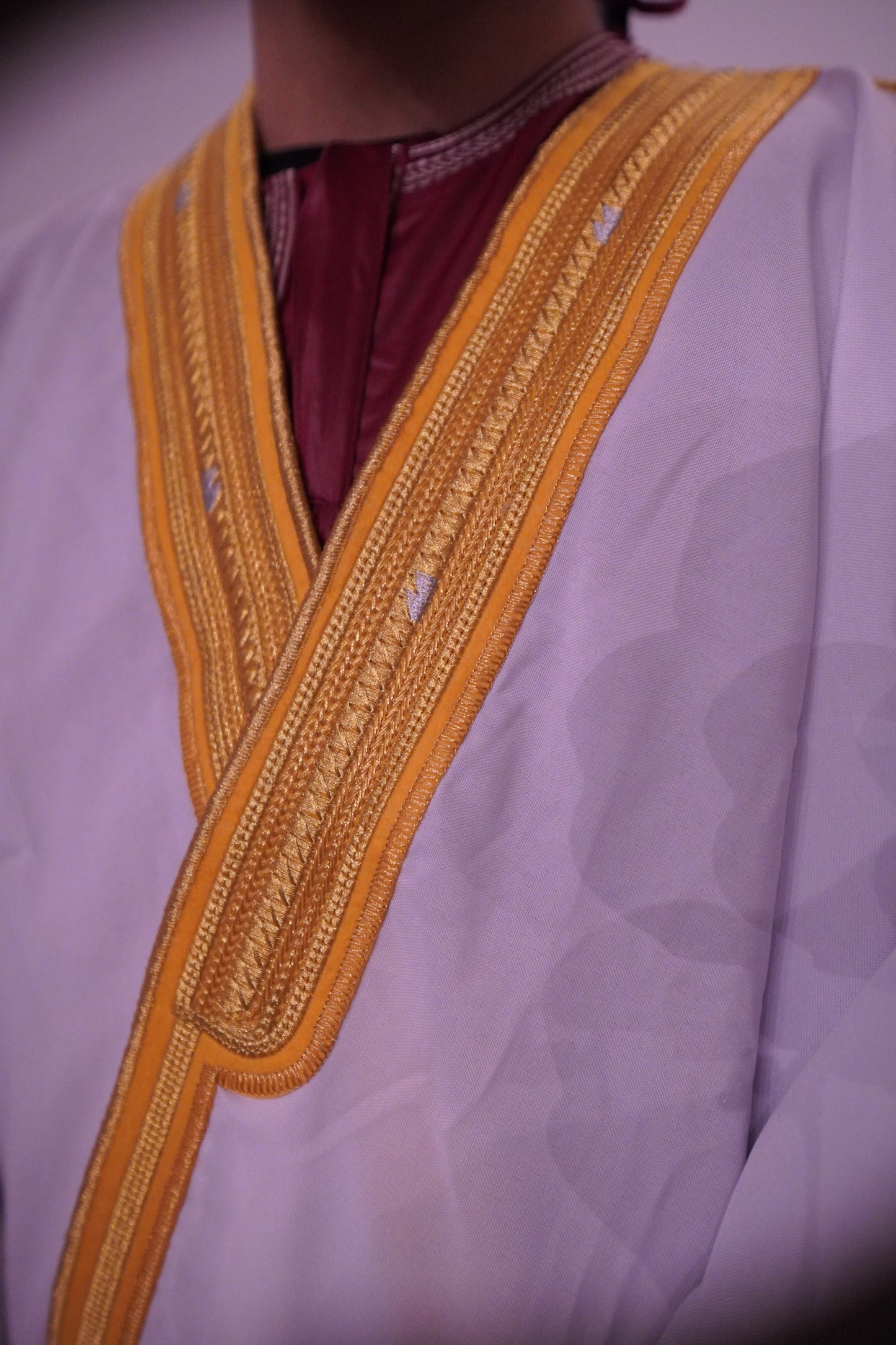 Luxury Full-Sleeve Bisht with Gold Embroidery – 5 Elegant Colors