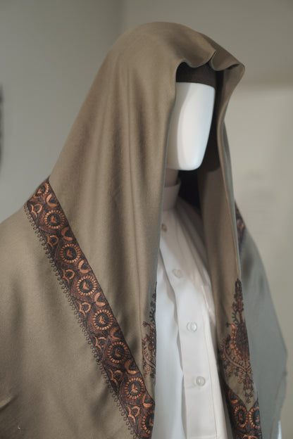 Premium Shemagh | Embroided | Lightweight | 50 x 50 in