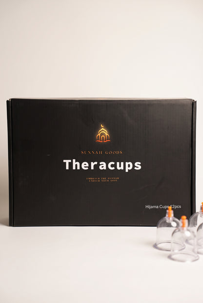Sunnah Goods Theracups hijama cupping set box with clear hijama cups