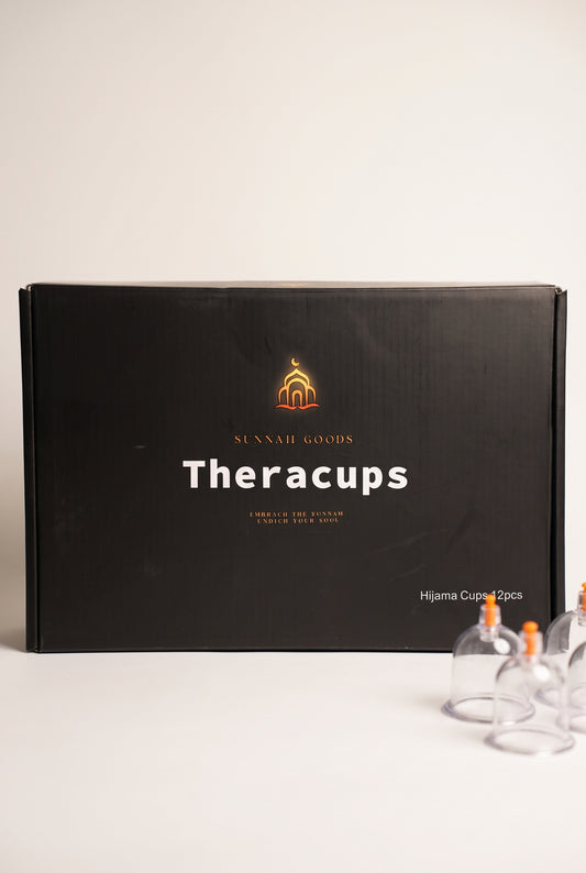 Sunnah Goods Theracups hijama cupping set box with clear hijama cups
