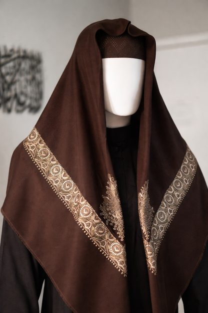 Premium Shemagh | Embroided | Lightweight | 50 x 50 in