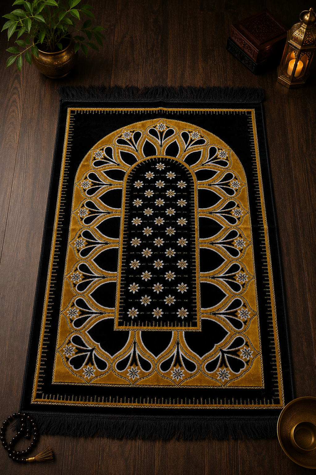Lightweight_Turkish_Prayer_Mat_Black