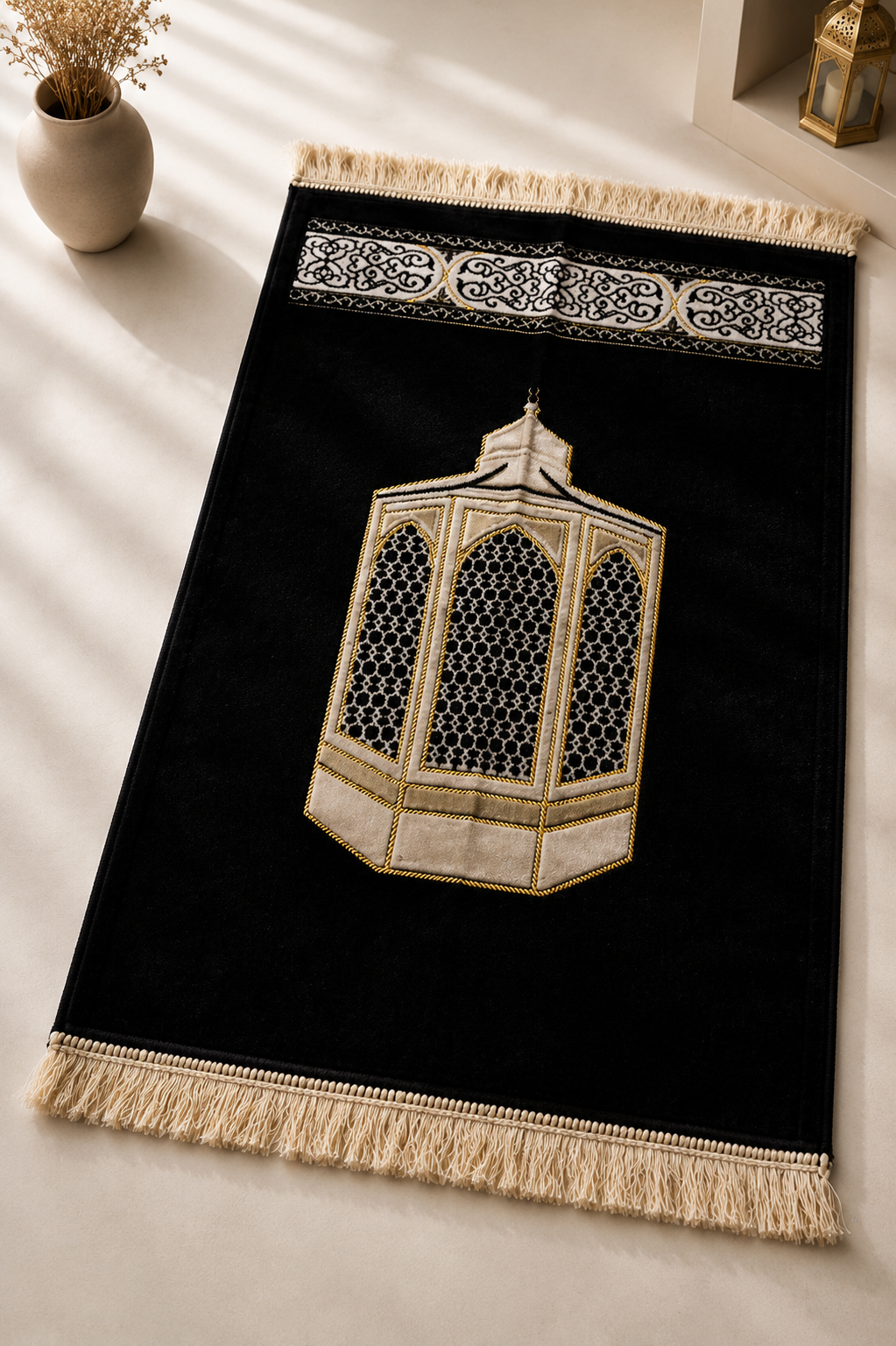 Lightweight Turkish Prayer Mat maqam ibrahim