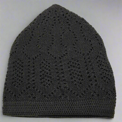 Sunnah Goods Men's Knit Kufi Cap black