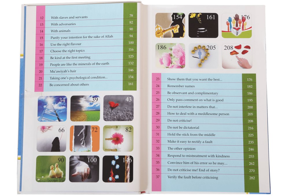Enjoy Your Life – illustrated table of contents