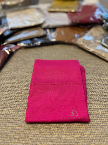 fuchsia underscarf