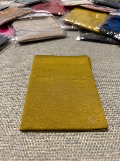 gold underscarf