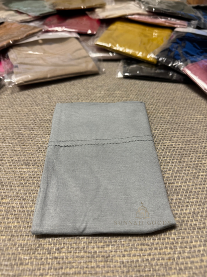 silver grey underscarf